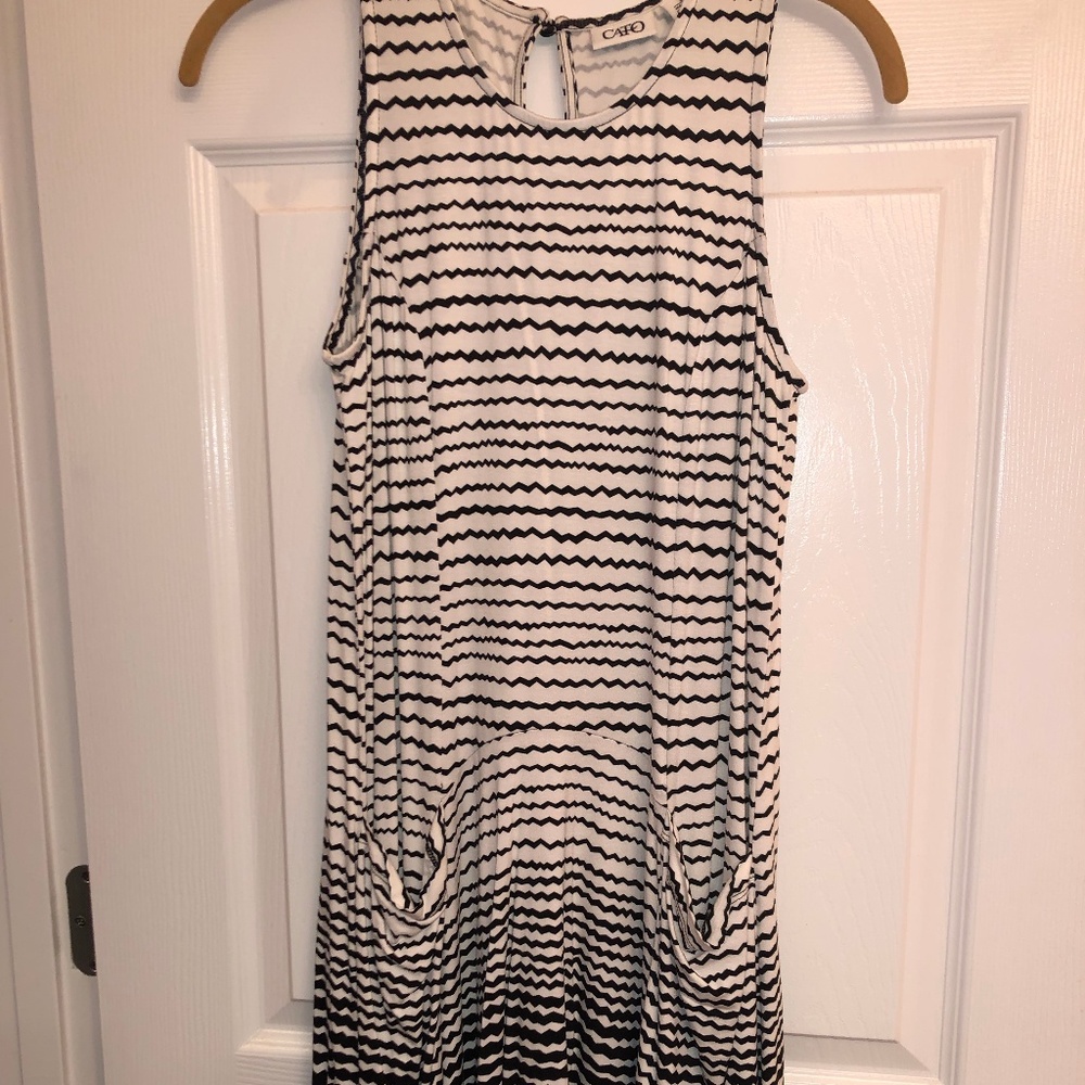 Black and White Dress